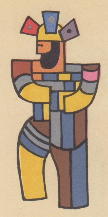 Maquette-de-Fernand-Leger-pour-David-triomphant-1937_1