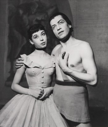 SL-et-Josette-Clavier-Fonds-Serge-Lifar-Photo-B.M.-Bernand-1949