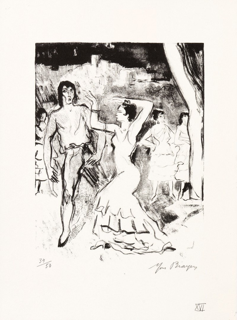 15b-K799-YVES-BRAYER-SERGE-LIFAR-ET-TERESINA-1969-Lithographie-26x20.5cm-Livre-La-danse-à-l’Opéra